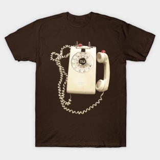 Vintage Phone Ladybirds T-Shirt